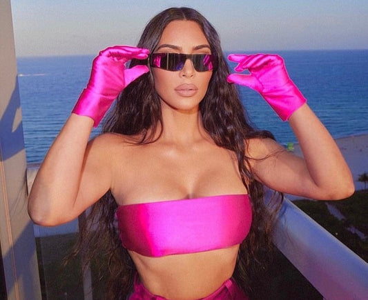 Oversized Kardasha Rimless Sunglasses |Women  Men| Once Piece Punk Sports Sun Glasses |Mirror Shades UV400 Colorful Fashion Eyewear