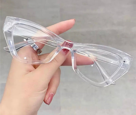 Retro Computer Glasses Frame |Women Men|Anti Blue Light Blocking Eyeglass |Cat Eye Eyewear Vintage Optical  Frames
